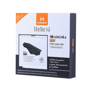 Panneau solaire monocristallin PERC Helius Sunlink PV HMF144M 450HL 460W, classe A, dos blanc, certifié TUV - Product Image 2