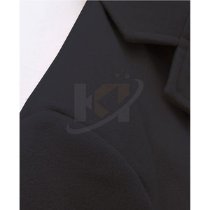 Manteau long en laine de mouton pour homme, épais, chaud, écologique, respirant, élégant, avec ceinture - Product Image 4
