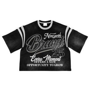 Camiseta de Algodón para Hombre, Personalizada con Serigrafía, Manga Corta, Color Sólido, Talla Americana, Cuello Redondo, Alta Calidad - Product Image 6