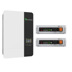 แบตเตอรี่ Pytes LiFePO4 + อินเวอร์เตอร์ Growatt 3kW แบบออฟกริด {BNDL-GR003} - Product Image 1