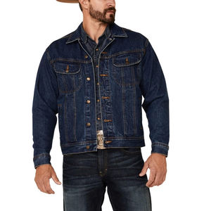 men's New Fashion Autumn Custom Printing Vintage Cropped Coat Botton <b>Up</b> <b>Jean</b> Jackets Men's Denim Jackets - Product Image 1