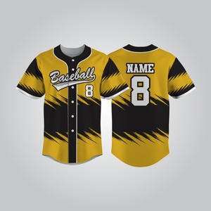 ชุดเสื้อผ้ากีฬาผู้ชายแบบสั่งทำแห้งเร็วป้องกันกลิ่นเสื้อเบสบอลน้ำหนักเบาระบายอากาศได้ดี - Product Image 2