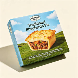 Caja de embalaje de alimentos de papel de lasaña de queso y macarrones congelados para pizza refrigerada sostenible biodegradable para lasaña de <span class=keywords><strong>pollo</strong></span> <span class=keywords><strong>Alfredo</strong></span> - Product Image 2