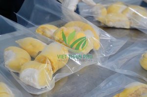 Alta calidad IQF congelado Durian hecho VIET THIEN PHU - VIET NAM embalaje a granel carne entera buen precio saludable - Product Image 5