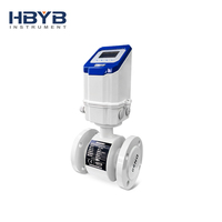 Medidor de Flujo Electromagnético de Acero Inoxidable para Drenaje de Agua Reciclada en Sistemas de Tratamiento de Agua