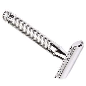 Maquinilla de afeitar de barbero para hombre, alta calidad, doble filo, ajustable, de seguridad, con cuchilla afilada - Product Image 2