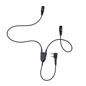 Motorrad Intercom Push to Talk Helm Headst Motorrad Kommunikation system für 2-polige Baofeng UV-5R BF-F8HP PRO Walkie Talkie - Product Image 2
