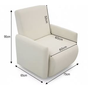 Sofá Giratorio Moderno con Rotación de 360 Grados, Silla sin Brazos, Muebles de Ocio para Café, Sala de Estar, Conjunto de Sofás Modulares de Tela - Product Image 4