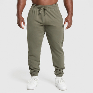 Pantalones de chándal de gimnasio de secado rápido para hombre, tela personalizada transpirable, ropa de calle suelta, diseño de cintura elástica - Product Image 5