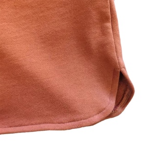 Shorts unisexe de qualité supérieure 2026 en molleton bouclette à cordon de serrage, coupe large avec fentes latérales et poches - Product Image 4