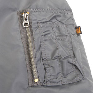 Chaqueta Bomber de Lona Casual para Hombre, Diseño con Cierre y Logotipo Personalizable, Cuello Redondo, Estilo Vintage, Oferta, Precio Económico - Product Image 6