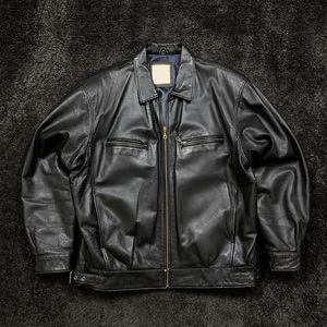 Chaquetas de Cuero para Mujer, Moda Urbana, Nueva Colección, Chaqueta de Cuero Genuino de Diseño Premium para Mujer - Product Image 1