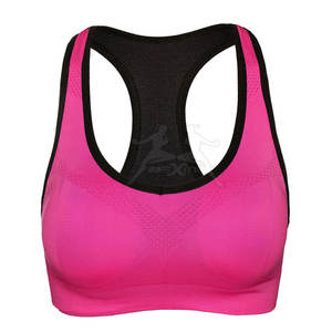 สปอร์ตบราระบายอากาศได้ดีสำหรับผู้หญิงสปอร์ตบราไนลอนผ้าสแปนเด็กซ์แห้งเร็ว - Product Image 3
