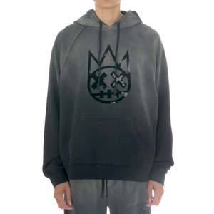 Venta caliente logotipo impreso personalizado diseñado hombres lavado ácido Slim Fit Ho odie 100% algodón pulóver polar desgastado Vintage sudaderas con capucha - Product Image 4