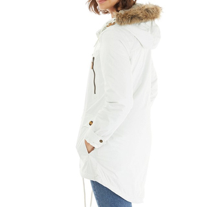 Chaqueta Parka para mujer diseñada para protección térmica de larga duración Chaqueta Parka para mujer hecha de material a prueba de viento y carcasa suave - Product Image 2