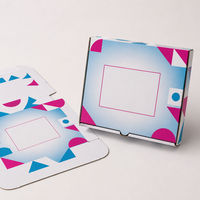Boîte à pizza en carton ondulé personnalisée avec doublure en aluminium pour les fêtes et événements, emballage à emporter, vente en gros pour le Nouvel An