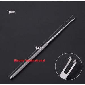 Ensemble d'instruments de rétraction pour chirurgie esthétique des paupières doubles en acier inoxydable BISONS WHOLESALE |   Outil chirurgical pour les yeux, le nez et la peau - Product Image 3