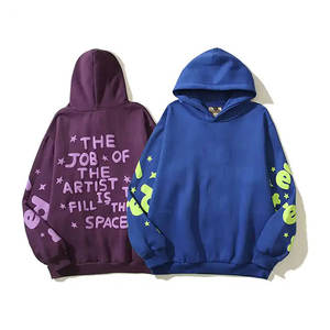 Moda Heavy 3D Puff Print Hoodie Boxy Fit Hoody Hombres Mujeres Puff Print Hoodie y sudadera Serigrafía - Product Image 1