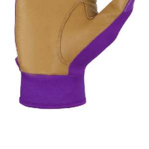 Guantes de Bateo de Béisbol y Sóftbol de Alta Calidad, de Poliéster/Algodón, Transpirables, con Cierre de Velcro, para Mano Derecha, Guantes de Entrenamiento - Product Image 5