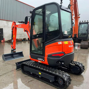 Pour Kubota moteur Mini pelle 3 tonnes U-27 pelle sur chenilles pour ferme usage domestique japonais 3 tonnes Machine utilisée Mini pelle EPA - Product Image 1