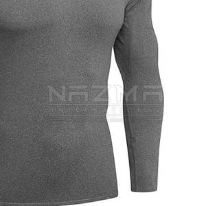 Manches longues nouveau Design hommes Rash Guard pour la vente en ligne OEM Service hommes Fitness porter Rash Guard - Product Image 5