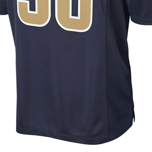 Maillot de football pour hommes en tissu mesh 100% polyester antibactérien avec noms et logos d'équipe personnalisés pour vêtements de sport - Product Image 6