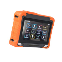 OTDR nk6200 peralatan penguji optikal Mini, peralatan penguji serat optik OTDR pintar genggam 7 inci 1310/1550/1650nm multifungsi tes langsung