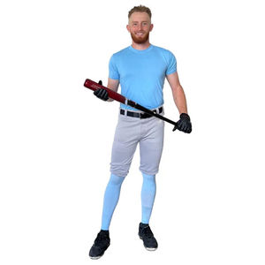 Vente en gros 2025 Pantalon de baseball en polyester personnalisable Pantalon de baseball par sublimation pour jeunes avec logo personnalisé Service OEM - Product Image 4