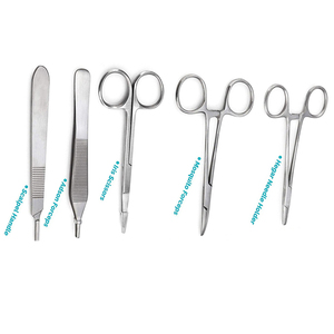 Kit de sutura para estudiantes de medicina 3 capas con malla incrustada para una mayor durabilidad Kit de práctica de sutura con estuche de cuero - Product Image 2