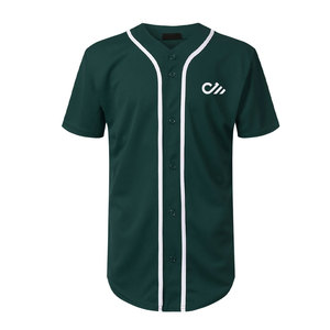 Camisetas de béisbol con impresión de logotipo personalizado, ropa de softbol en blanco de secado rápido, camiseta de softbol para hombres y mujeres, camiseta de béisbol sublimada - Product Image 1