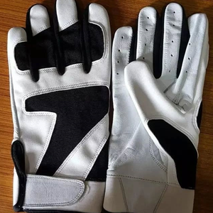 ถุงมือเบสบอลคุณภาพสูงแบบกำหนดเองของ Qaswa Sports อุปกรณ์ตีลูกเบสบอล หนังแท้ ปิดด้วยเวลโคร ดีไซน์น้ำหนักเบา-วัสดุคุณภาพดีที่สุด - Product Image 3