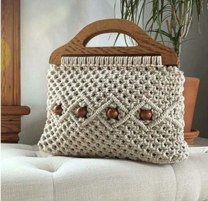 Sacs à main en coton style sac fourre-tout pour dames avec motifs lumineux et rangement polyvalent pour diverses occasions - Product Image 2