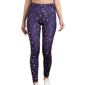 Pantalons de yoga avec contrôle du ventre pour le fitness, à porter tous les jours, leggings taille haute pour femmes, extensibles - Product Image 1