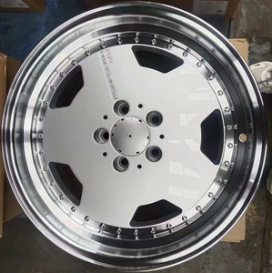 Jantes classiques en alliage de 17 et 18 pouces, 5x112, couleur argent, pour voitures particulières <span class=keywords><strong>Mercedes</strong></span> <span class=keywords><strong>W123</strong></span> W124 W126 W202 W203 W204 W126 - Product Image 6