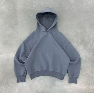 Style tendance conception personnalisée poids lourd 100% coton graphique DTG impression Vintage pierre lavé prix de gros sweats à capuche à vendre - Product Image 4