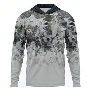 Camisa de Pesca de Manga Larga de Malla Transpirable de Alta Calidad a Precio de Fábrica, Protección Solar UPF 50+, Cuello Medio Alto, Fácil de Lavar y Usar - Product Image 3