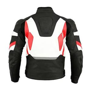 Venta al por mayor paquistaní chaquetas de cuero fabricante vendedor largo casual chaqueta de cuero para los hombres chaqueta de moto - Product Image 3