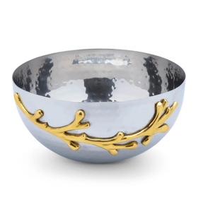 New Arrival Aluminium Metal <b>Decorative</b> Bowl <b>for</b> Home Decor Home <b>Kitchen</b> and Dining Table Top Unique Design Bowl. - Product Image 5