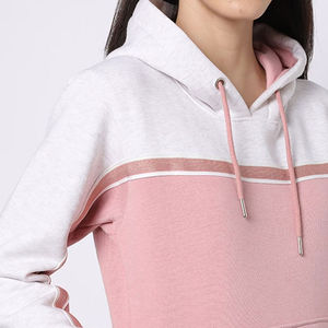 Conjunto Deportivo Casual con Capucha para Mujer, Invierno 2025, Nuevo, al por Mayor, Estampado, de 2 Piezas, Transpirable, de Algodón, con Diseño de Logotipo Personalizado - Product Image 4