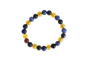 Pulseras de Cristal de Ojo de Tigre de Primera Calidad al por Mayor, Chakra del Tercer Ojo, 8 mm, Escorpio, Sacro, Solarplexo, Corazón, Garganta, Cuentas Elegantes - Product Image 4