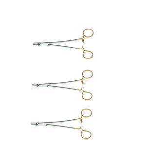 Juego de Instrumentos Quirúrgicos de Acero Inoxidable Ryder de 18 cm, Pinzas Cruzadas Dentadas TC, Venta al por Mayor B2B, Manual Profesional - Product Image 4