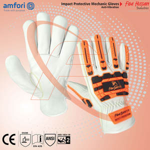 Guantes mecánicos de protección contra impactos antivibración para trabajos industriales con máxima protección contra lesiones - Product Image 3