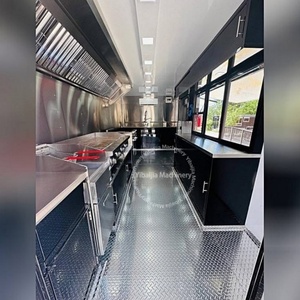 Remorque de camion de nourriture de Chine aux normes américaines Remorque de cuisine mobile <span class=keywords><strong>en</strong></span> acier inoxydable entièrement équipée pour barbecue et restauration rapide - Product Image 5