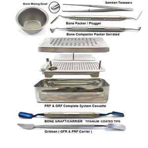 Caja de PRF completa para cirugía de implantes dentales, juego de instrumentos de injerto óseo, Kit de implantes dentales de Caronia quirúrgica - Product Image 5