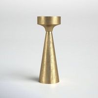 Bougeoir en métal bronze antique adapté aux châteaux intérieurs de charme du vieux monde ou aux cadres religieux traditionnels