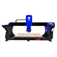 Machine de découpe CNC de type pont en pierre JZY-H400 pour chants d'angle à 45 degrés pour comptoirs