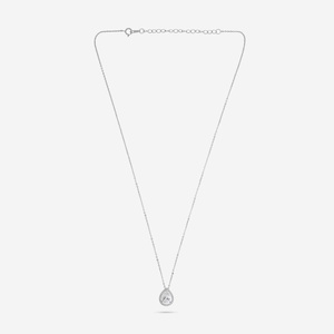 92.5 Silver Fine Jewelry Set with Chain Pendant and <b>Earrings</b> Emerald Cut Zircon Gold Plated-for Wedding or Party 188213 - Product Image 3