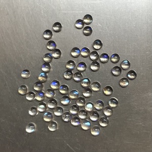 Cabochon de Labradorite en cristal naturel certifié IGI AAA Grade 2mm 3mm Pierres précieuses en vrac de haute qualité pour la fabrication de bijoux calibrées - Product Image 5
