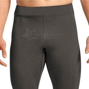 Leggings ajustados para hombre, ideales para correr, gimnasio y deporte, con logo personalizado, en stock. - Product Image 5