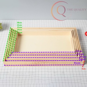 Bandeja de Servir Moderna de Madera con Diseño Minimalista, Ideal para Cocina y Comedor Contemporáneos - Product Image 6